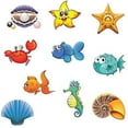 thumbnail image 4 of PENGXIANG 20 PCS Anti Slip Stickers Cute Sea Creature Non Slip Stickers Tub Tattoos Bath Decals Adhesive Appliques for Bathtub,Shower and Other Slippery Surfaces, 4 of 9