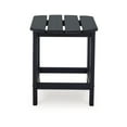thumbnail image 3 of Signature Design by Ashley Outdoor Sundown Treasure HDPE End Table, Black, 3 of 5