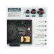 thumbnail image 3 of Asmuse Record Player 3-Speed Belt Drive Turntable For Vinyl Bluetooth Record Player With Built-In Stereo Speakers And RCA Output Yellow Wood Finish, 3 of 5