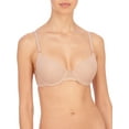 thumbnail image 1 of Natori's Women Sheer Jacquard Full Fit Contour Underwire Bra (Cafe, 38C), 1 of 2