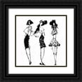thumbnail image 1 of Sommers, Mindy 26x26 Black Ornate Wood Framed with Double Matting Museum Art Print Titled - Trio, 1 of 4