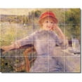 thumbnail image 1 of Ceramic Tile Mural-Auguste Renoir Women Painting 28. 60" w x 48" h using (20) 12 x 12 ceramic tiles, 1 of 3