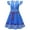 B, variant on Girls Elsa Princess Costume Birthday Party Dress Cosplay Nightdress Outfits