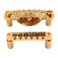 thumbnail image 4 of Replacement Tailpiece Bridge and Saddle Set for Style Guitar (Gold), 4 of 8