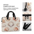 thumbnail image 4 of FORMRS 16" Laptop Bag Carrying Sleeve Case with Handle Travel Shoulder Briefcase, Purple Seashell, 4 of 8