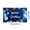 3A, variant on Blue Themed Happy Birthday Banner with Balloons Stars and Gifts Party Backdrop Background Decors for Birthday Party Photography Props and Decorations