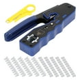 thumbnail image 2 of Connecteur R, Ensemble d'Outils de Crampage RJ45, Ensemble d'Outils de Crampage Réseau, Clarté Remarquable, 2 of 14