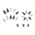 thumbnail image 4 of 24 Uñas Postizas Cortas, Uñas Falsas con Diseño de Mariposas para Mujer, Acabado Brillante, 4 of 7