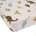 thumbnail image 4 of Juego de cama MAG Queen Size con diseño de dinosaurio blanco, 3 unidades, para niños, 4 of 9