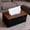 Black, variant on Zeiwohndc Stylish Home Napkin Storage Organizer Geometric Pattern Tissue Dispenser Box