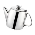 thumbnail image 1 of Stainless Steel Cold Water Juice Coffee Pot Teapot with Lid Jug Kettle Pitcher 500ml, 1 of 9