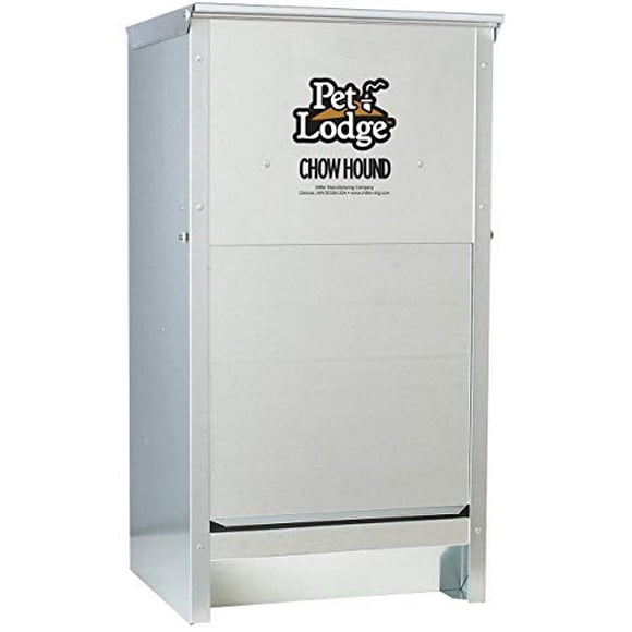 Miller Chow Hound Dog Feeder Capacity: 50 lbs