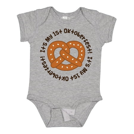 

Inktastic Baby s 1st Oktoberfest Gift Baby Boy or Baby Girl Bodysuit