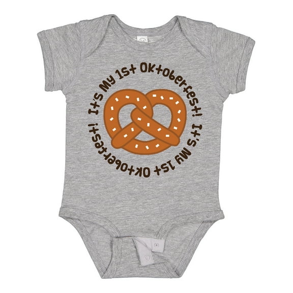 Inktastic Baby's 1st Oktoberfest Boys or Girls Baby Bodysuit