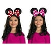 Disguise Minnie Mouse Ears Halloween Costume Accessory, with Reversible Bow