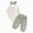 H1754-Light Green, variant on TOWED22 Baby Girl Outfits 3pc Clothes Set Fall Winter Long Sleeve Round Neck Print Bodysuit Romper Bell Bottom Pants Headband Jumpsuit Set(Khaki,18-24 M)