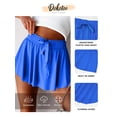 thumbnail image 6 of DOKOTOO Women Skorts Bottoms High Waist Layered Skirts with Built-in Shorts Workout Skirts, 6 of 9