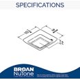 thumbnail image 2 of Broan-NuTone FG600 Grille Upgrade, White, 2 of 2