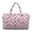 Butterfly Print, variant on Large Quilted Duffle Bag for Women, Colorful Floral Weekender Overnight Bag Travel Carry On Bag, Gym Dance Tote with Luggage Sleeve & Zipper Pockets