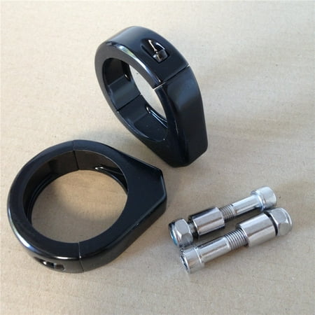 - HTT-MOTOR Motorcycle Fork Clamp Turn Signal Clamps For Harley Softail Mount Bracket 49Mm Fork Tube Bk