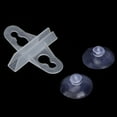 thumbnail image 1 of 40PCS PVC Acuario Pecera Ventosa Separación Tablero Divisor Soporte ClipBlanco, 1 of 11