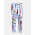 thumbnail image 3 of Wonder Nation Boys' Snug Fit Cotton Pajama Top and Pants Set, 2-Piece, Sizes 4-10, 3 of 3