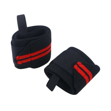 2 Pcs Weight Lifting Wrist Wraps Support Bracelet Tendinitis Pressurize Fitness