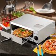 thumbnail image 3 of Costway Poêle à Collation de Comptoir en Acier Inoxydable pour Pizza Commerciale de Cuisine, Cuisson au Four, 3 of 8