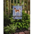 thumbnail image 2 of Carolines Treasures CK3679GF Tenterfield Terrier Welcome Garden Size Flag, 2 of 3