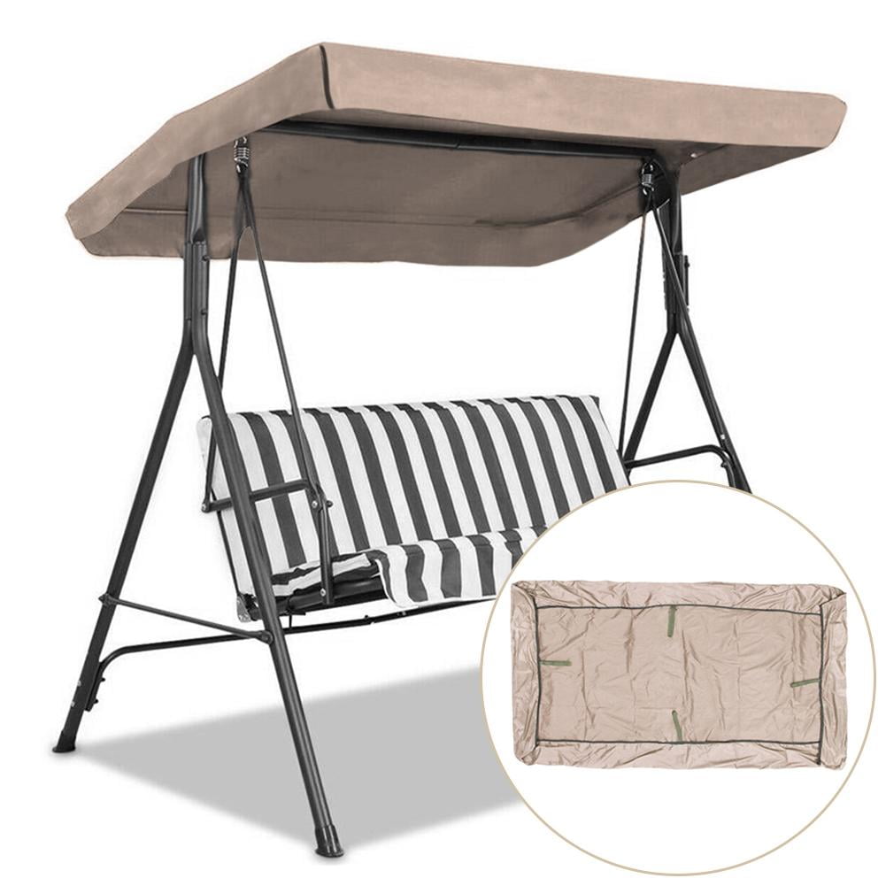 Outdoor Swing Cover Waterproof Replacement Canopy Top For Porch Patio Garden Com Outdoor Swing Cover Waterproof, Outdoor Patio Pergola Swing Replacement Canopy