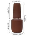 thumbnail image 3 of Tapón Botella Vino Selladores Reutilizables Multifuncionales para Champán (café), 3 of 3
