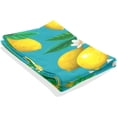 thumbnail image 3 of Lemon Blossoms Tapestry Wall Hanging Tapestries Happy Colorful Hippie Psychedelic Art Polyester Carpet Wall Decorative for Living Room Bedroom 80x60inch Home Decor Gifts, 3 of 7