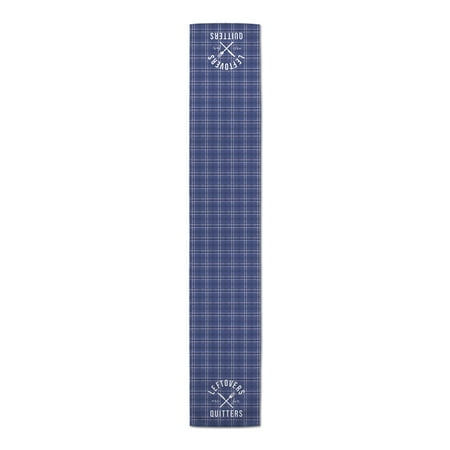 

Creative Products Leftovers Plaid 16 x 90 Poly Twill Table Runner