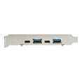 thumbnail image 4 of StarTech.com 4-Port USB PCIe Card - 10Gbps USB PCI Express Expansion Card w/ 2 Controllers - 2X USB-C & 2X USB-A Ports (USB 3.2/3.1 Gen 2) - USB/USB-C PCI-e Card - Full Profile (PEXUSB312A2C2V), 4 of 6
