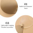thumbnail image 4 of Transparent straps lifting stickers silicone breast stickers top support non-marking front clasp Invisible bra, 4 of 6