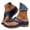 Navy, variant on Thong Sandals for Women Casual Arch Support Slip On Buckle Strap Slippers Womens Flip Flops Summer Beach Sandals Waterproof Leather Shoes