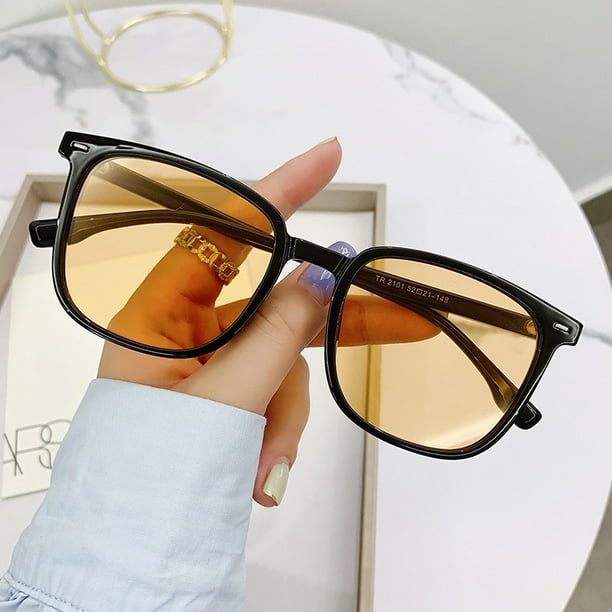 Gafas de sol Gafas de sol Gafas de sol para hombre y mujer Protector solar Internet Gafas de sol de moda de tendencia retro