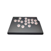 Fight Stick for Arcade Stick for PS4/PS5/Switch Leverless Controller Arcade Stick with RGB Light Turbo Function