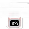 thumbnail image 3 of Reloj despertador LED de dibujos animados para niños, reloj electrónico inteligente creativo especial para estudiantes, reloj luminoso para ambiente de dormitorio, 3 of 5