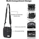 thumbnail image 2 of Small Crossbody Bag For Men,mini Shoulder Bag Mini Messenger Bag For Cell Phone-wtake, 2 of 5