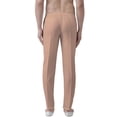 thumbnail image 3 of eloria Men's Premium Comfort Straight Fit Flat Front Dress Pant Pyjamas, Color: Peach, Size : 40, 3 of 5