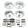thumbnail image 3 of PowerStop Front and Rear Z36 Truck & Tow Carbon-Fiber Ceramic Brake Pad and Drilled and Slotted Rotor Kit Fits: CADILLAC CHEVROLET GMC Select Models K6560-36, 3 of 8