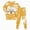 H575-Yellow, variant on TOWED22 2 Piece Boys Girl Halloween Pajamas Kids Pumpkin Head Glow Print Long Sleeve Top and Pants Pajamas Pjs Sleepwear Set for Toddler Little Boys(Purple,7Y)