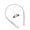 White, variant on QTOCIO Bluetooth Headphones, Wireless Bluetooth Headset Neck Type Stereo Noise Reduction Universal Plug-in Card Sport Ear Headset Mic