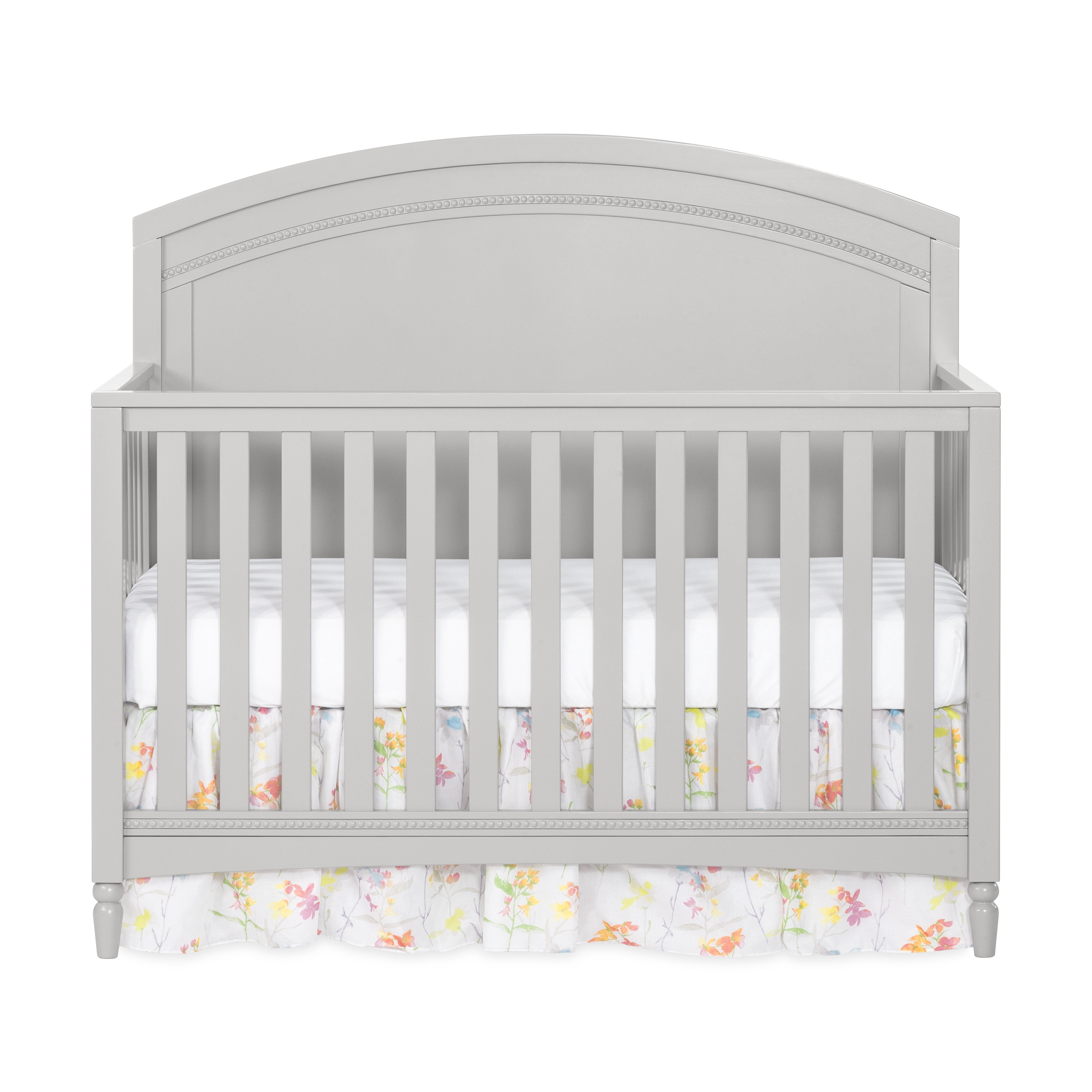 Stella 4-in-1 Convertible Baby Crib in Gentle Gray by Child Craft