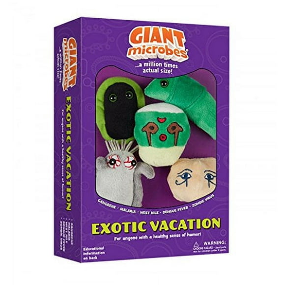 GIANT MICROBES Giantmicrobes Themed Gift Boxes - Exotic Vacation