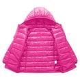 thumbnail image 4 of Ccpelsie Boys' Hooded Puffer Jacket Warm Winter Coat Soft Comfortable Outerwear Jacket for Little/Big Kids(Hot Pink,4-5 Years), 4 of 4
