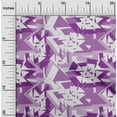 thumbnail image 1 of oneOone Viscose Chiffon Fabric Triangle Geometric Fabric Prints By Yard 42 Inches Wide, 1 of 4