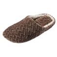 thumbnail image 5 of Fuzzy Slippers House Shoes for Women Men Soft Cozy Warm Plush Bedroom Home Slide Memory Foam Indoor Slip on for Guest, 5 of 6