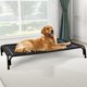 thumbnail image 3 of Cama elevada para perro, cama elevada para perros de gran tamaño, cuna portátil de refrigeración para mascotas con malla transpirable y lavable, hamaca para mascotas de interior y exterior con, 3 of 3